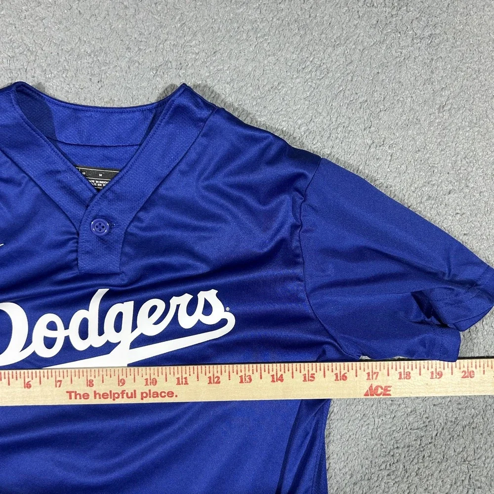 Nike Dodgers Blue Jersey Youth Men's Medium #4 Sanchez #3428